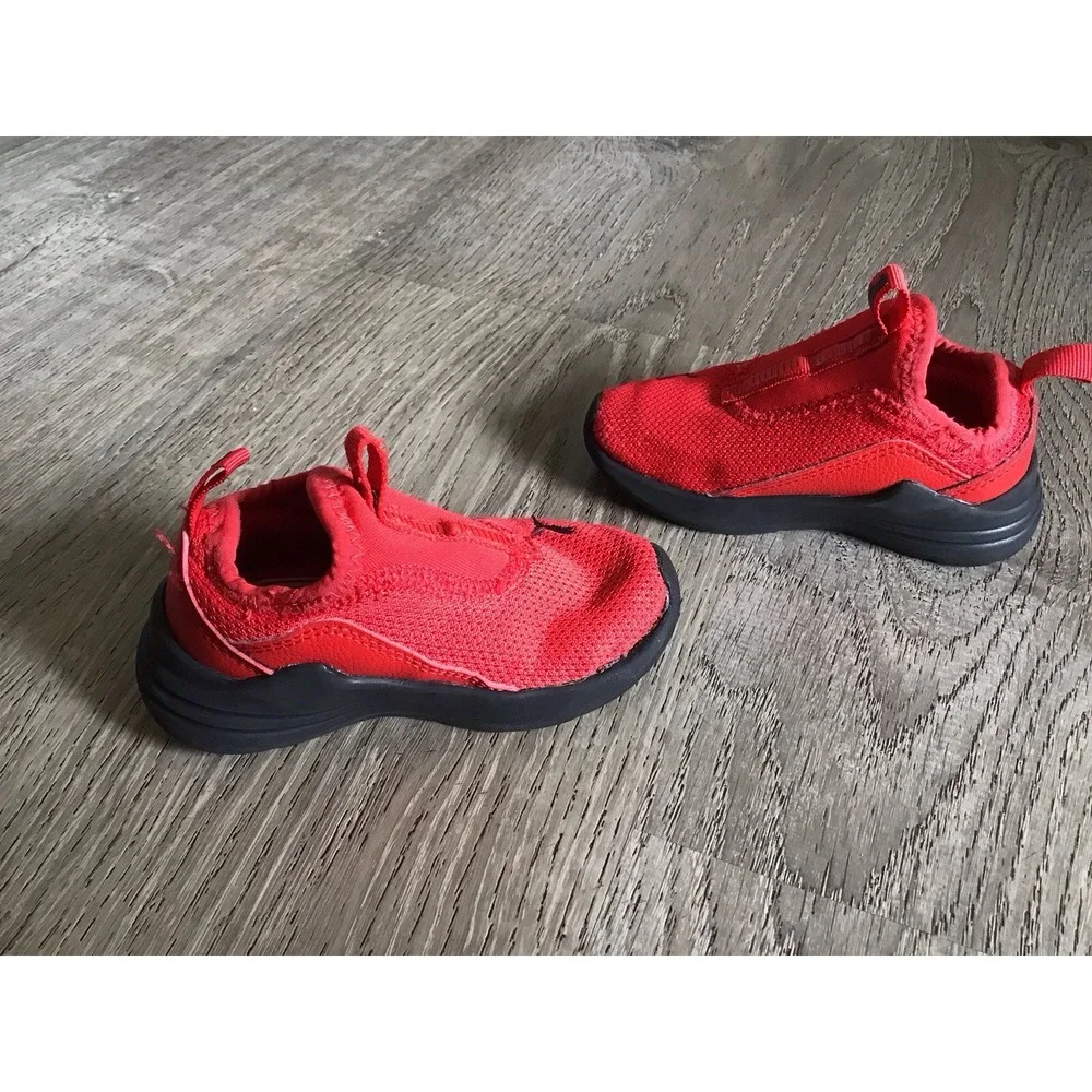 Puma Size 6C Red Slip On Toddler Boys Baby Shoes Wired Rapid Sneakers 386548-03